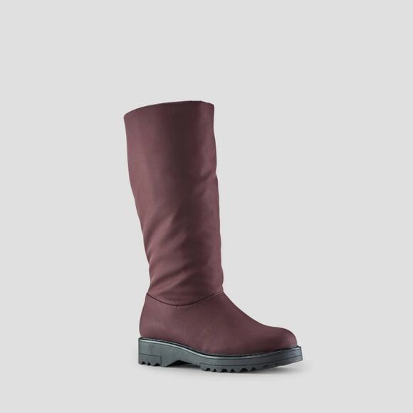 Cougar Gale Recycled Nylon Boot in Burgundy Size 6